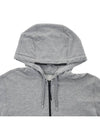 Light Fleece Hooded Zip-Up Gray - CP COMPANY - BALAAN 4