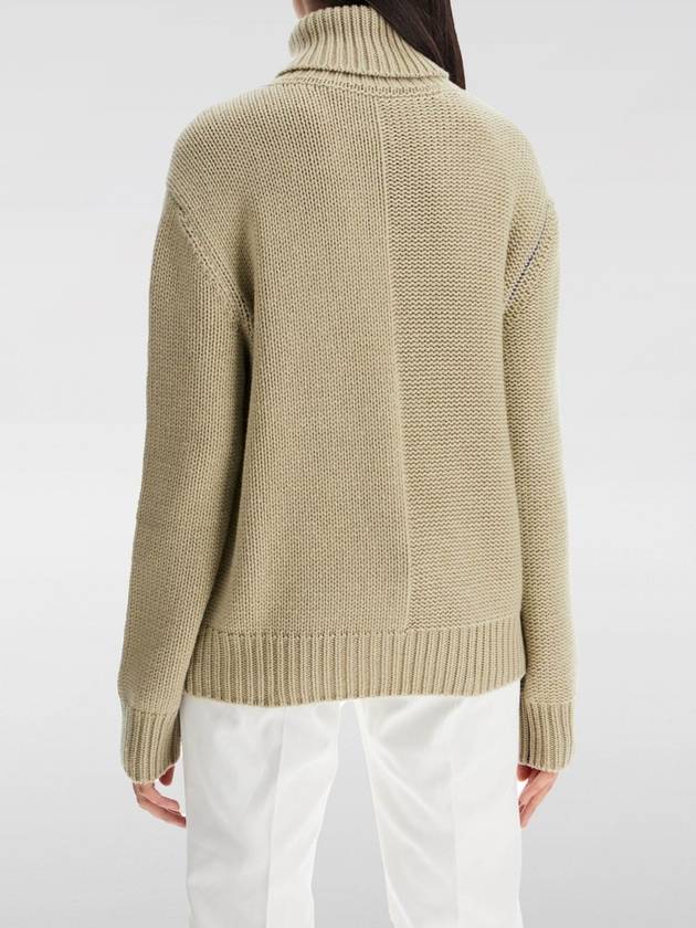 EKD Roll Neck Cashmere Knit Top Hunter - BURBERRY - BALAAN 3