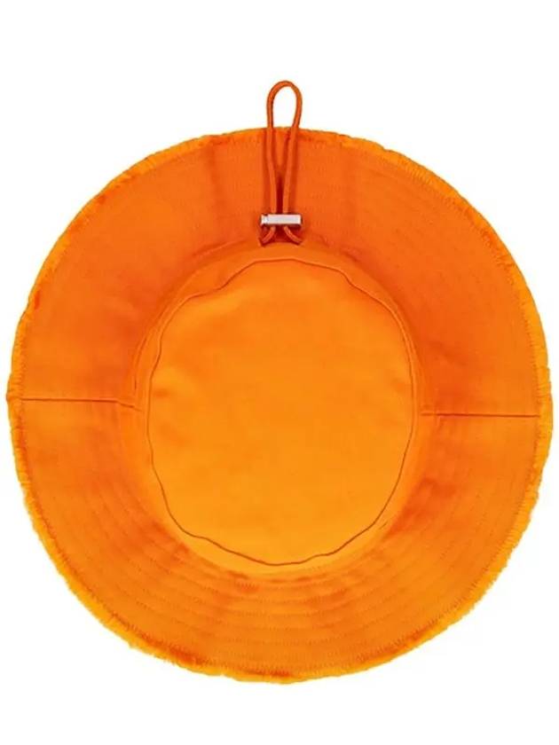 Le Bob Artichaut Cotton Bucket Hat Orange - JACQUEMUS - BALAAN 5