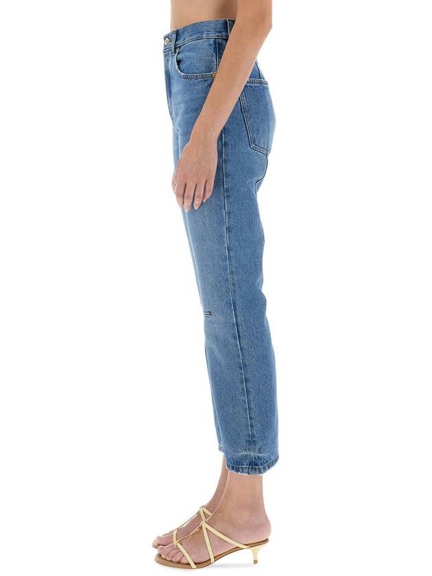 Le De Nimes Court Straight Jeans Blue - JACQUEMUS - BALAAN 5