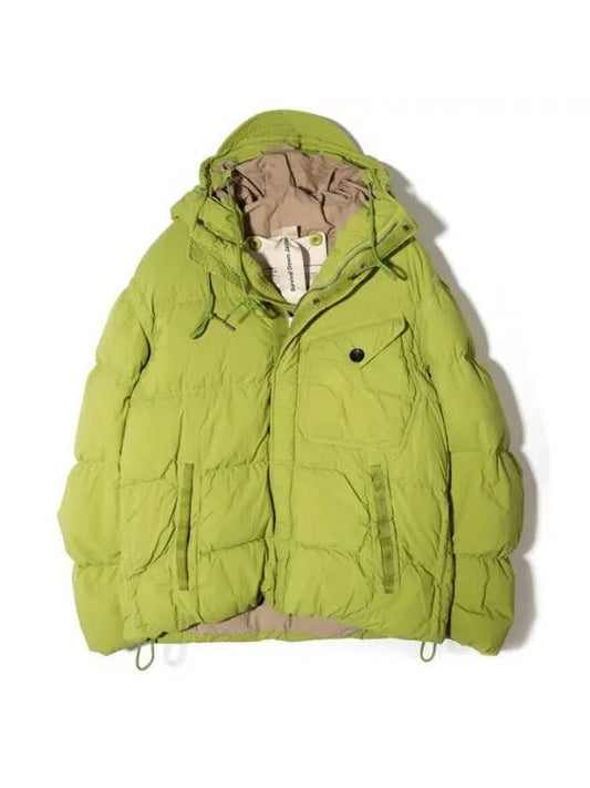 Survival Down Hooded Padding Green - TEN C - BALAAN 1