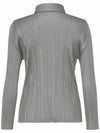 Pleated please basic long sleeve shirt - ISSEY MIYAKE - BALAAN 2