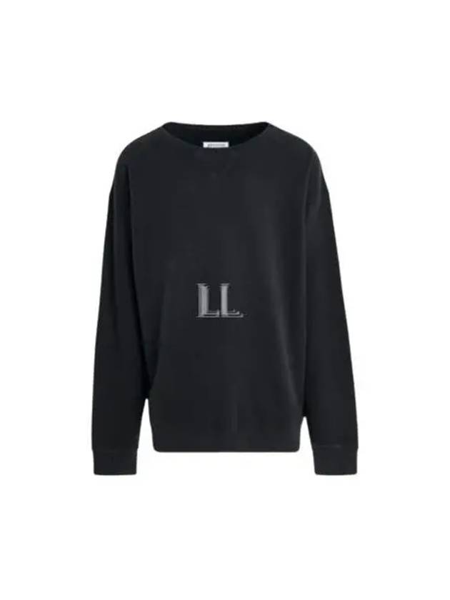 Invitation Print Cotton Sweatshirt Black - MAISON MARGIELA - BALAAN 2