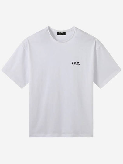 Karol Small Felt Logo Short Sleeve T-Shirt White - A.P.C. - BALAAN 2