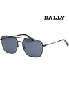 Sunglasses BY0095D 01V Two Bridge Boeing Asian Fit Black - BALLY - BALAAN 1