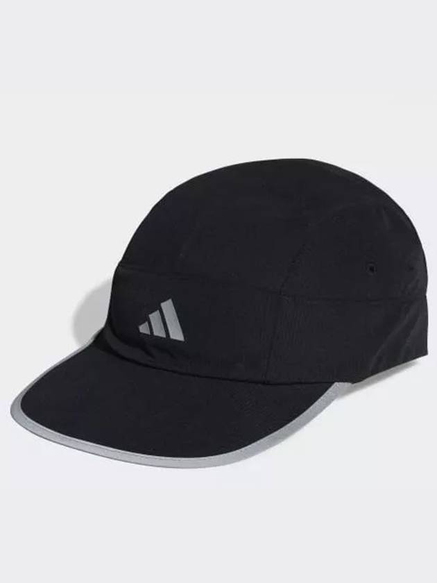 Running Cap HT4816 Black WOMENS ONE SIZE 54 57cm - ADIDAS - BALAAN 1