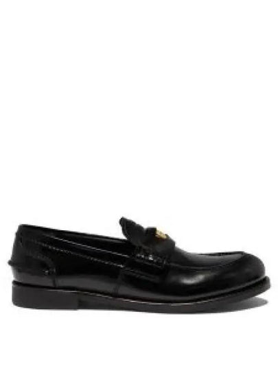 Patent Leather Penny Loafers Black - MIU MIU - BALAAN 2