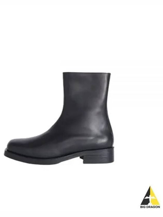 CAMI Army ON BOOT BLACK COCBB Camion boots olive leather - OUR LEGACY - BALAAN 1
