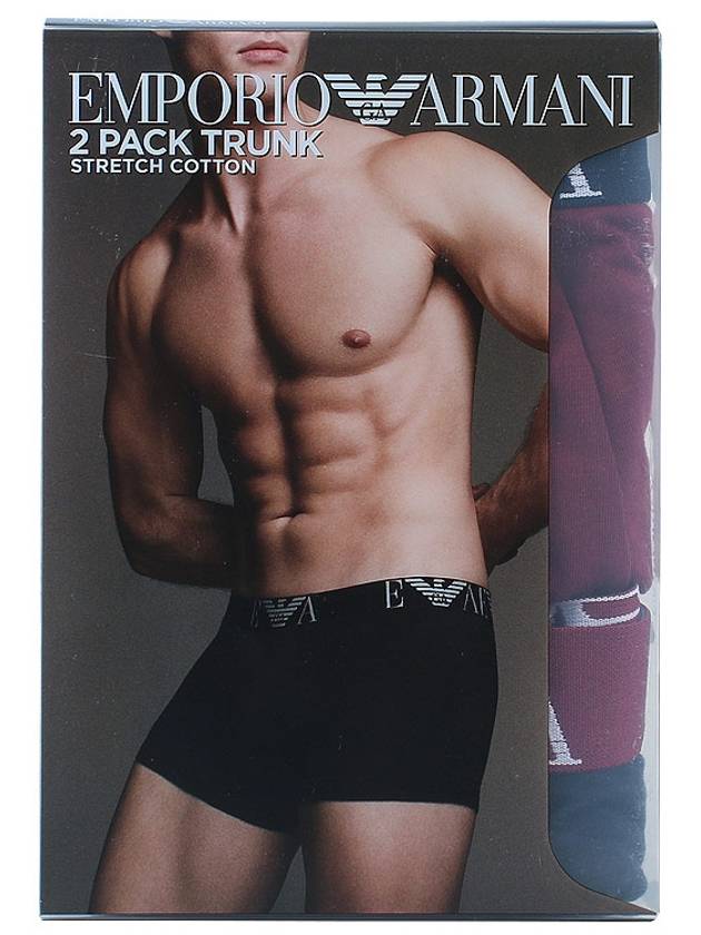 Logo Band Briefs 2 Pack Set - EMPORIO ARMANI - BALAAN 11