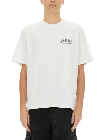 Amiri T-Shirt With Logo - AMIRI - BALAAN 1