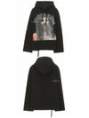 Jesus print hoodie black - IH NOM UH NIT - BALAAN 6