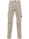 Stretch Sateen Ergonomic Lens Double Cargo Straight Pants Beige - CP COMPANY - BALAAN 2