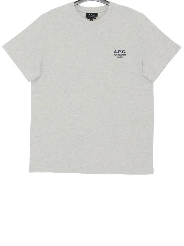 Raymond Short Sleeve T-shirt Grey - A.P.C. - BALAAN 4