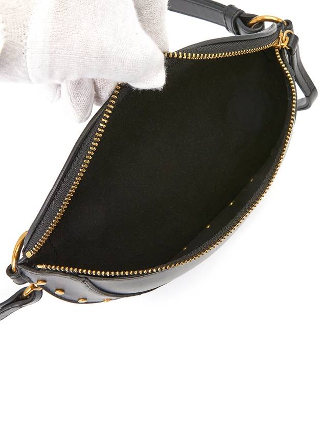 Leather Belt Bag Black - ISABEL MARANT - BALAAN 7