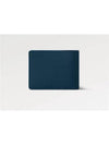 Logo Multiple Calfskin Half Wallet Blue - LOUIS VUITTON - BALAAN 3