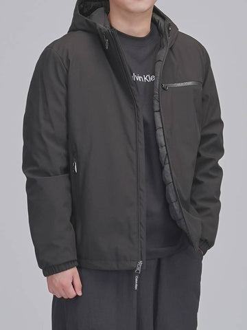 Sorona waterproof jacket stitched hooded jumper - CALVIN KLEIN - BALAAN 1