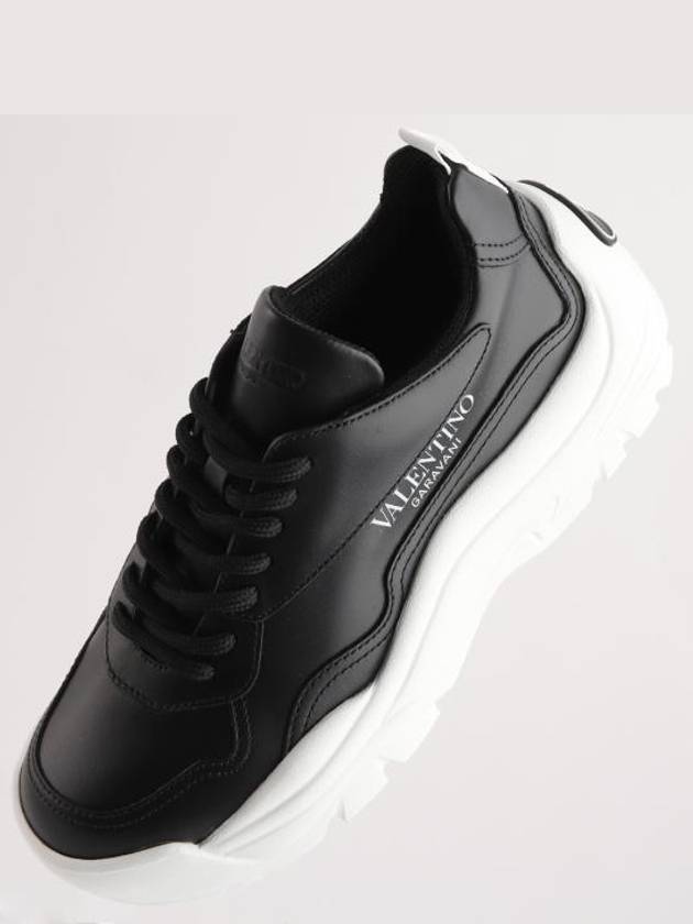 Gumboy Banshee Low Top Sneakers Black - VALENTINO - BALAAN 2