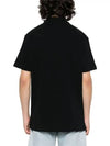 Bold Fox Head Patch Oversized Polo Shirt Black - MAISON KITSUNE - BALAAN 6