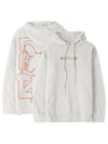 Barrel Worker Knit Hoodie Grey - OFF WHITE - BALAAN 2