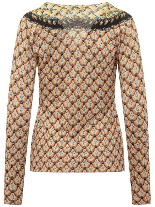 floral print knit top 196599221 - ETRO - BALAAN 3