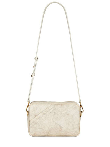 Star Leather Shoulder Bag Ivory - GOLDEN GOOSE - BALAAN 1