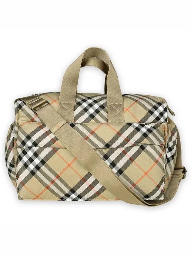 Kids Vintage Check Bowling Tote Bag Beige - BURBERRY - BALAAN 3