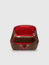 Neonoe M Monogram Coquelicot Bucket Bag Brown Red - LOUIS VUITTON - BALAAN.