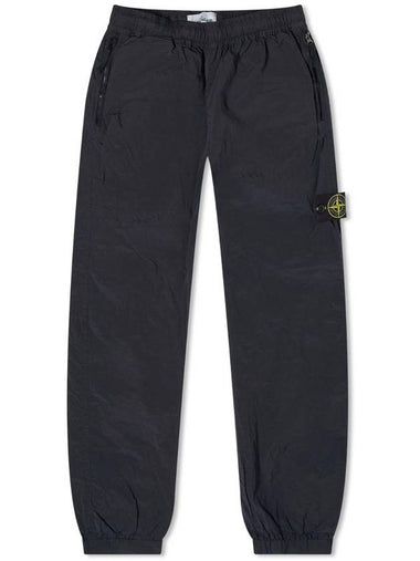 Econyl Regenerated Nylon Baggy Pants Charcoal - STONE ISLAND - BALAAN 1