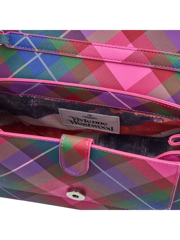 Bag 46020001W S001O G301 CANDY TARTAN - VIVIENNE WESTWOOD - BALAAN 11