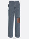 AND STONE ISLAND CARGO JEANS GRAY COTTON - DIOR - BALAAN 6