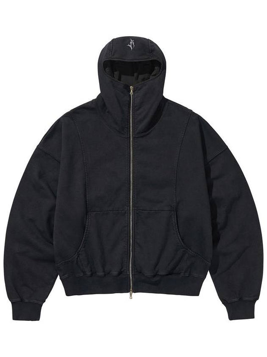 GRZ ZIP UP HOODIE BLACK - LIBERE - BALAAN 1