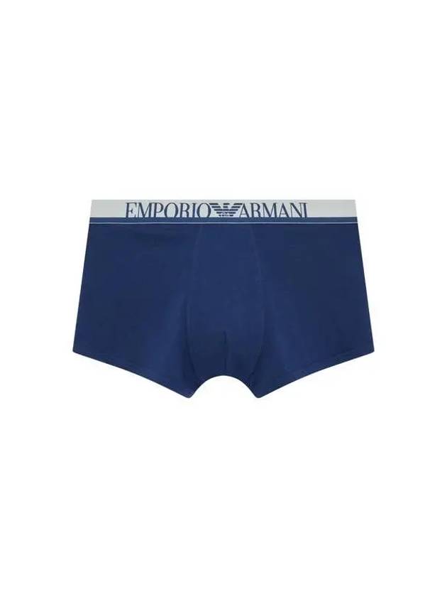 UNDERWEAR Men s Line Logo Banding Cotton Drawn Blue 270284 - EMPORIO ARMANI - BALAAN 1