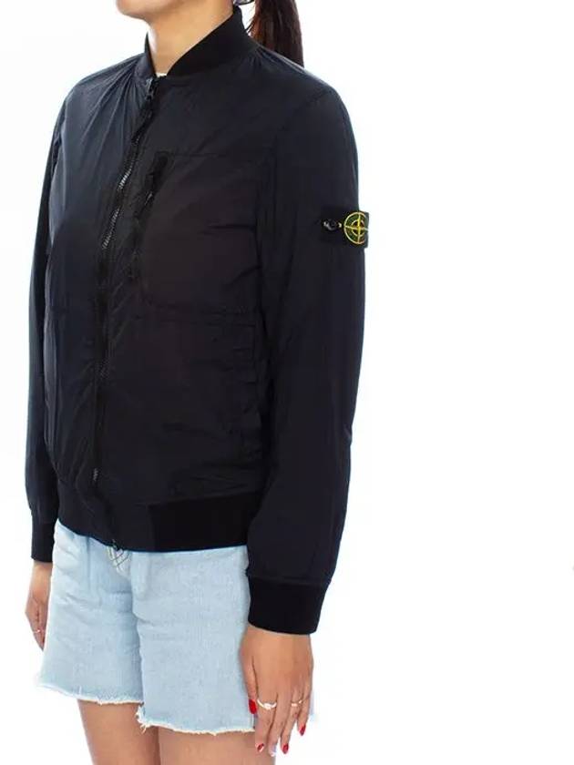 Kids Wappen Patch Bomber Jacket Navy - STONE ISLAND - BALAAN 4