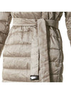 The Cube Nobefwater Repellent Reversible Goose Down Padding Beige - MAX MARA - BALAAN.