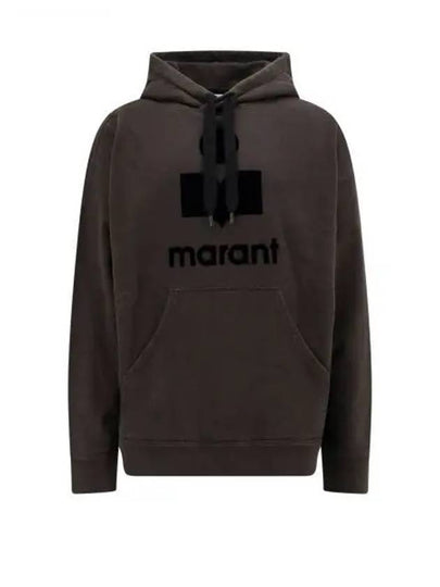 Miley Big Logo Hoodie Faded Black - ISABEL MARANT - BALAAN 2