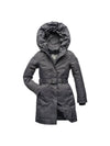 Women's Astrid ASTRID Parka Steel Gray - NOBIS - BALAAN 1