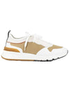 Chunky Sole Low Top Sneakers White - BRUNELLO CUCINELLI - BALAAN 1