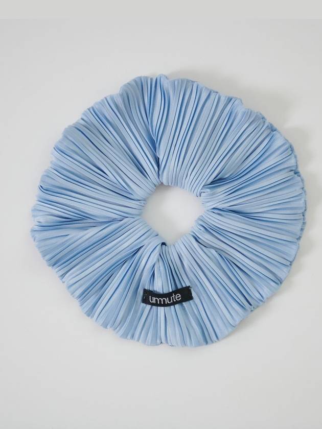 PLEATED BIG SCRUNCHIE SKY BLUE - UNMUTE - BALAAN 5