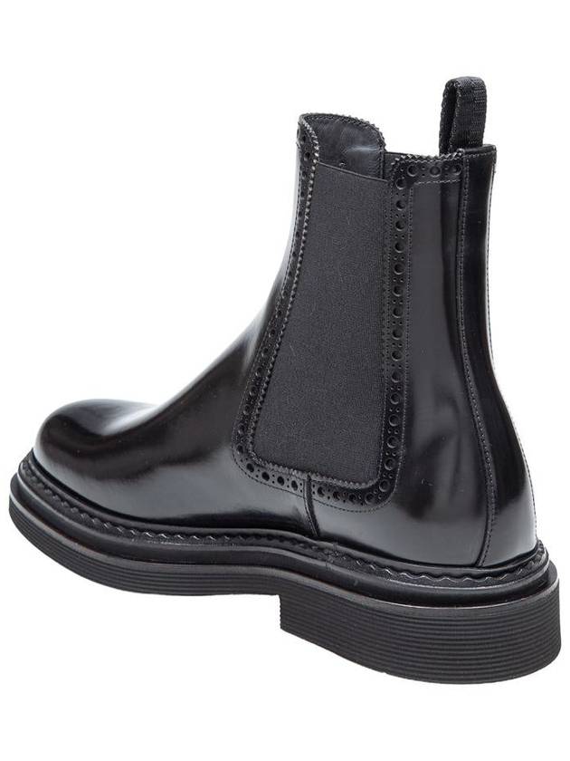 Dolce & Gabbana Calfskin Ankle Boot: - DOLCE&GABBANA - BALAAN 4