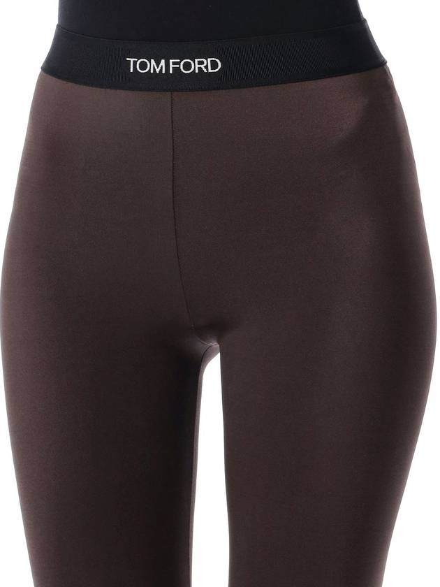 Lustrous jersey signature leggings - TOM FORD - BALAAN 3