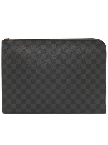 Damier Graphite Canvas Pochette Jour GM Clutch N64437 - LOUIS VUITTON - BALAAN 1