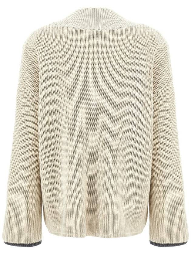 Ribbed Knit Sweater M19576912CFH19 - BRUNELLO CUCINELLI - BALAAN 3