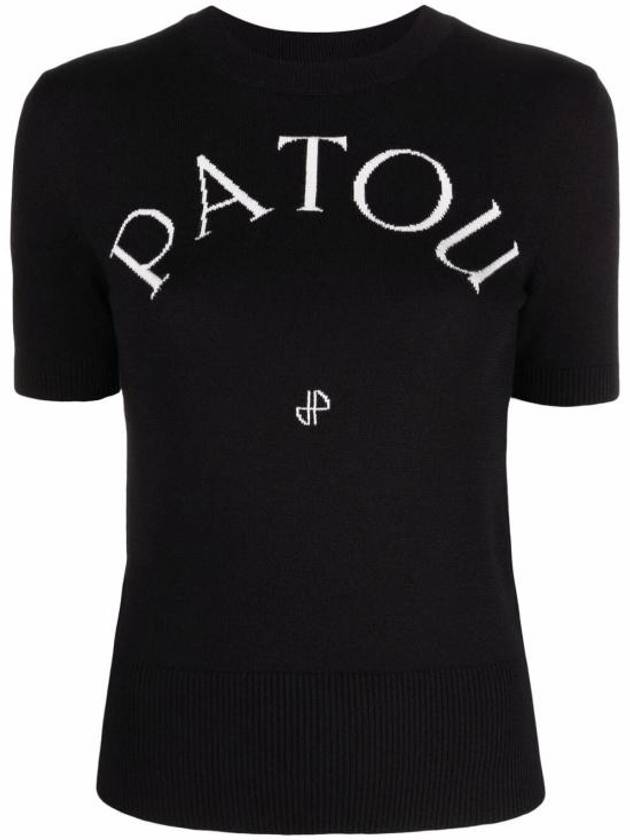 Sweater KN0688045 999B BLACK - PATOU - BALAAN 1