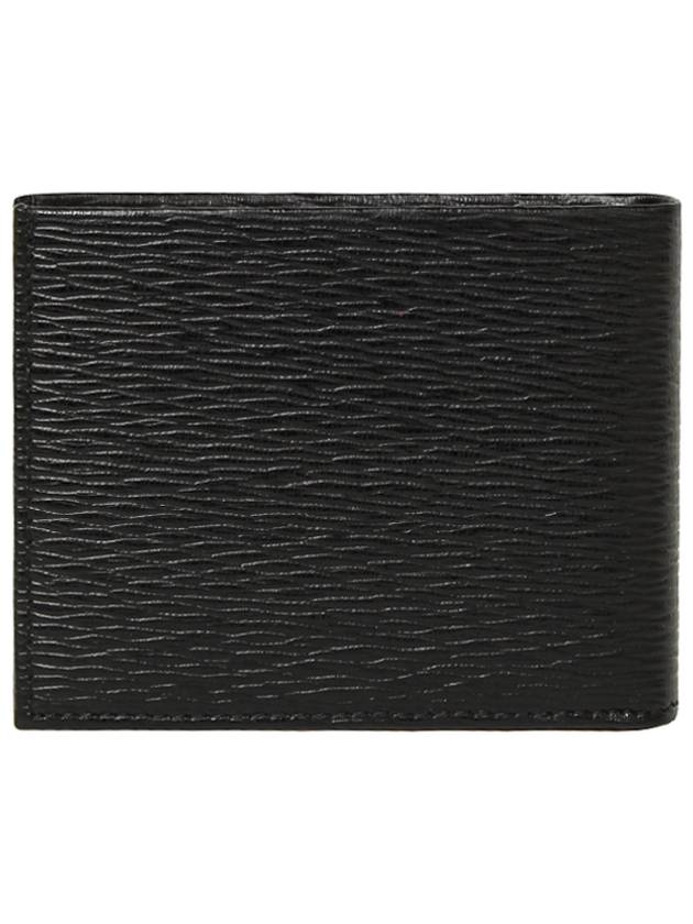 ID Window Gancini Half Wallet Black - SALVATORE FERRAGAMO - BALAAN 3