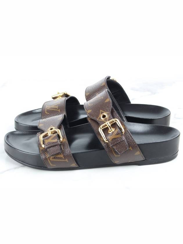 Bom Dia Flat Comfort Slippers 38 250 - LOUIS VUITTON - BALAAN 5