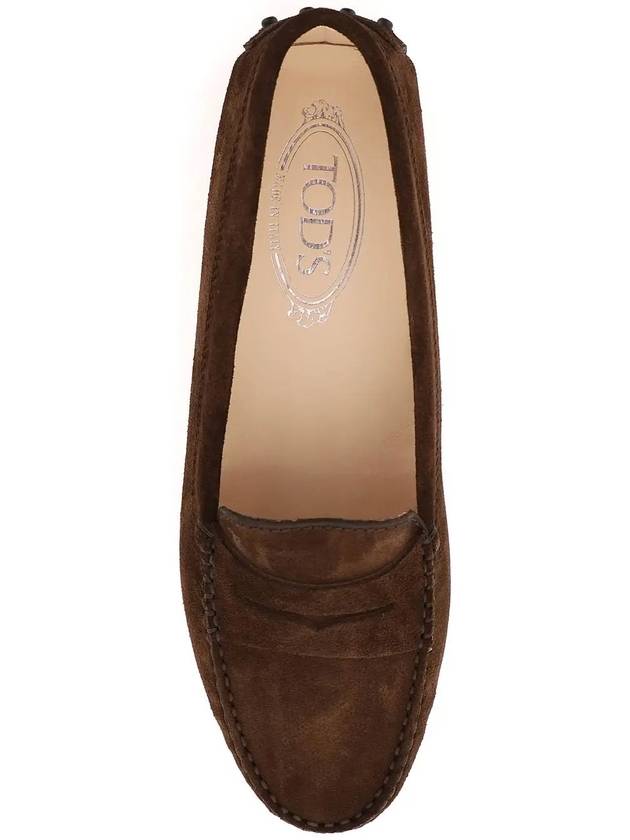 Gommino Suede Driving Shoes Brown - TOD'S - BALAAN 5