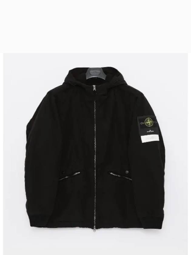 David Light TC Hooded Jacket Black - STONE ISLAND - BALAAN 2