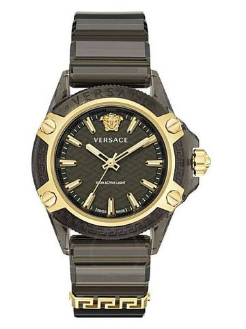 Versace Icon Quartz Black Dial Men's Watch VE6E00123 - VERSACE - BALAAN 1