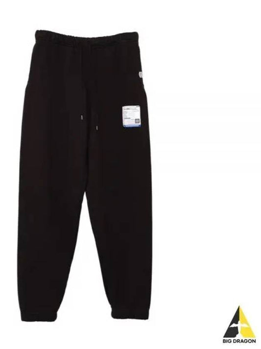 I12PT503 BLACK French Terry Easy Pants - MIHARA YASUHIRO - BALAAN 2