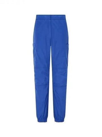 Women s Hidden Hook Poly Jogger Pants Blue 271152 - GIORGIO ARMANI - BALAAN 1